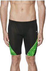 Nike Geo Alloy Poly Blend Performance Jammer - Court Green (Size 26) (211648623)