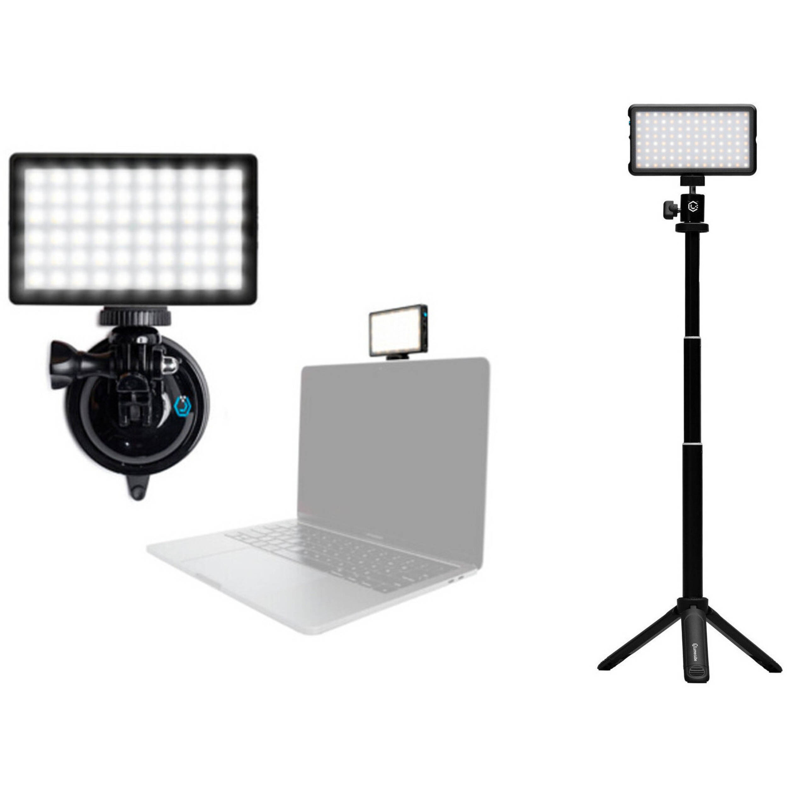 VIJIM Tabletop LED Video Lighting Kit (Double)