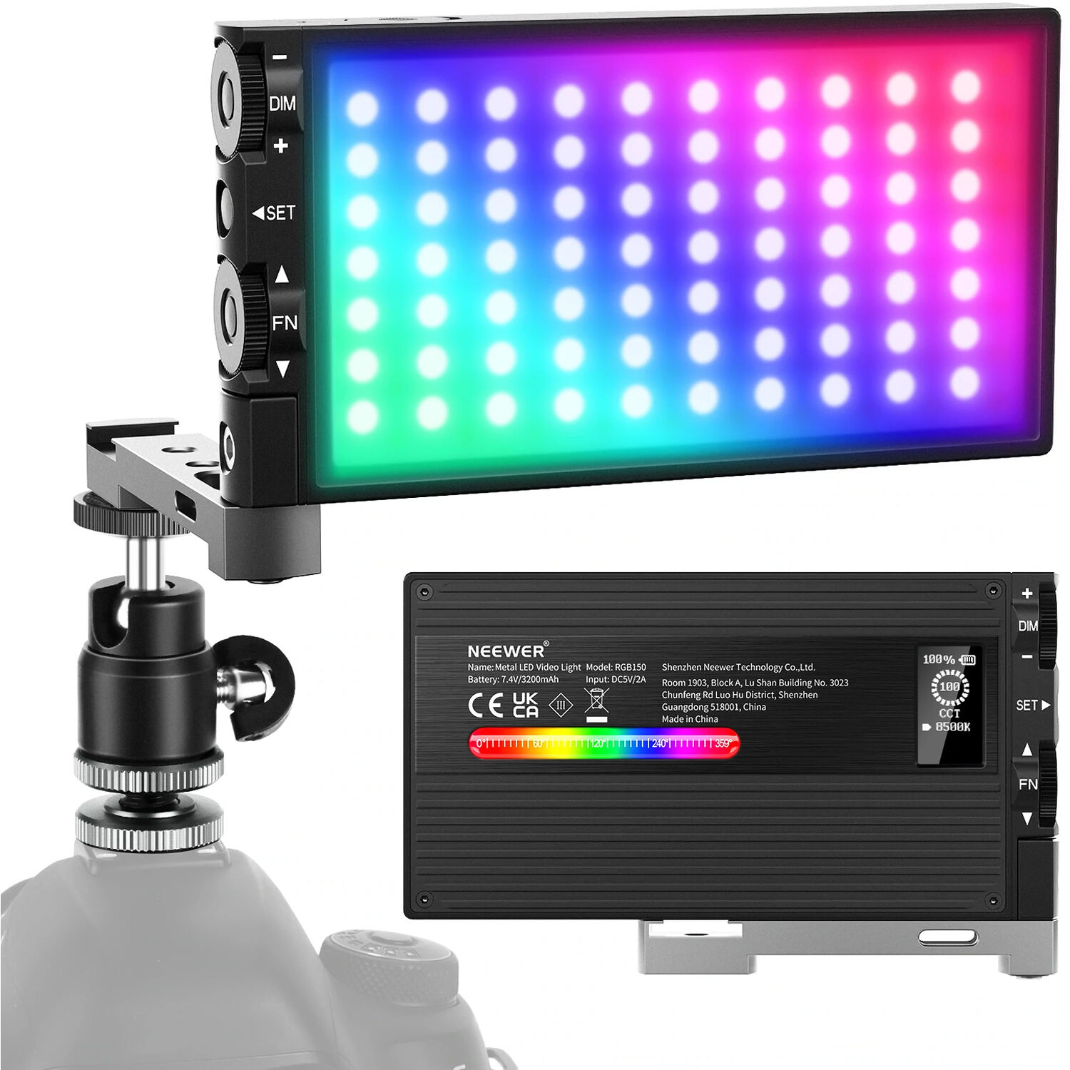 Smallrig simorr P96 LED Video Light (White)