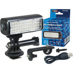 Luxli Fiddle Pocket RGBAW LED Kit with Magnetic Mount and Mini Ball Head