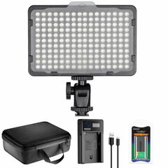 LituFoto LED Bi-Color Video Light (Red)