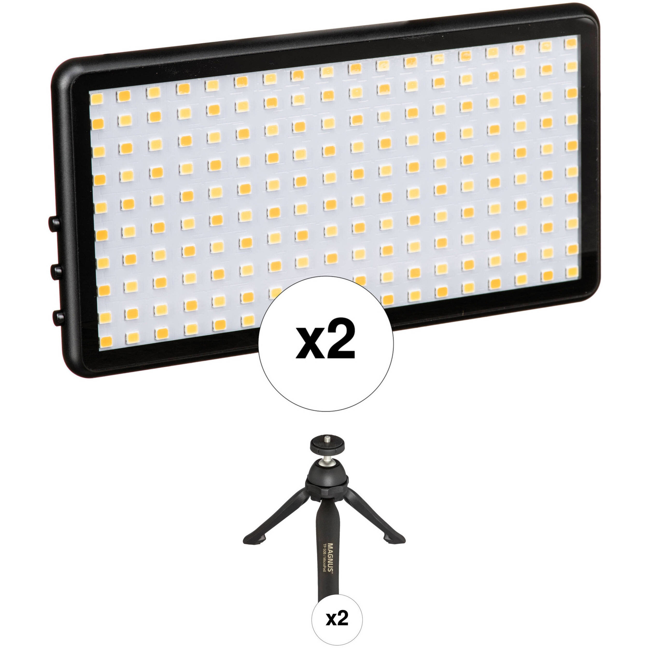 Vibesta Peragos Disk 304P Daylight LED Light