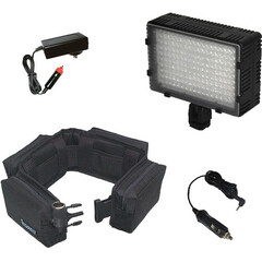 Godox WL8P Waterproof LED Light with Heavy-Duty Ball Head Shoe Mount Kit