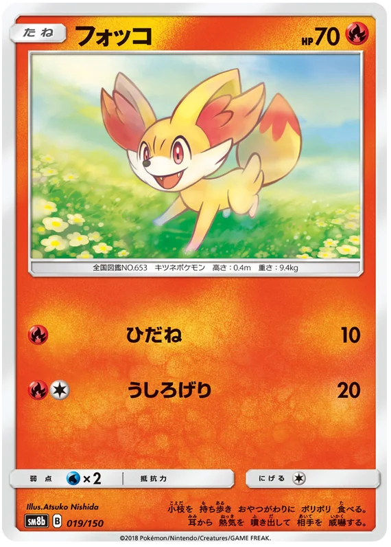 Fennekin - 019/150 - Common