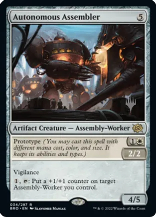 Autonomous Assembler - Foil - Promo Pack