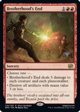 Brotherhoods End - Foil - Promo Pack