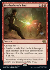 Brotherhood's End - Foil - Promo Pack