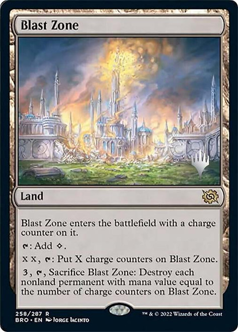 Blast Zone (258) - Foil - Promo Pack