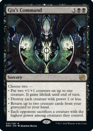 Gixs Command - Promo Pack