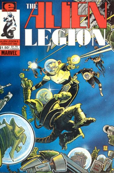 The Alien Legion Vol. 1 6 Operation Nerve Center