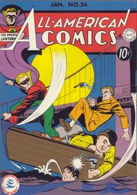 All American Comics 34 The Building Racket