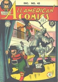 All American Comics 45 The Headstrong Heiress!
