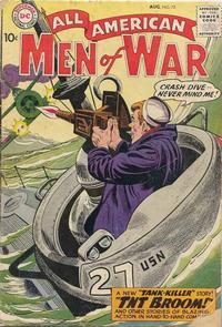 All American Men Of War 72 T.N.T. Broom