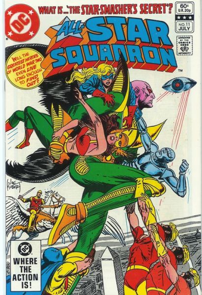 All Star Squadron 11 Star Smashers Secret!