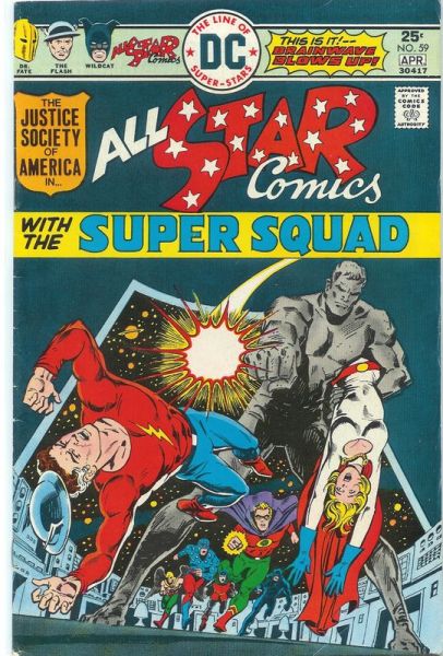 All Star Comics Vol. 1 59 Brainwave Blows Up!