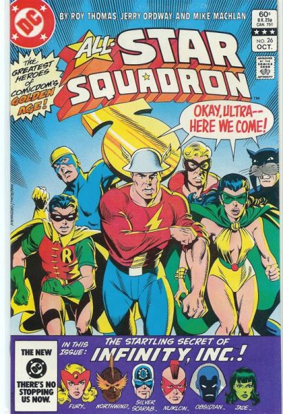 All Star Squadron 26 Talons Across Time!