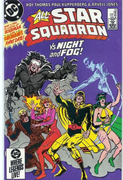 All Star Squadron 44 Night And Fog!