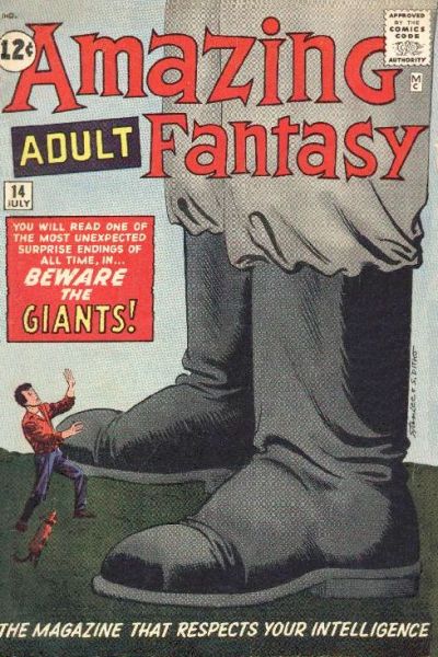 Amazing Adult Fantasy 14 Beware The Giants