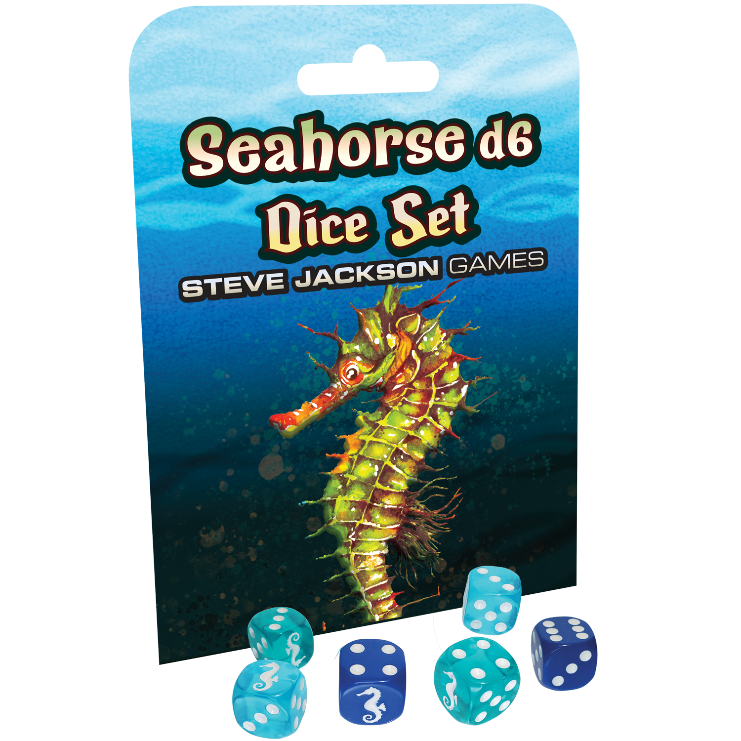 Steve Jackson Games - Seahorse d6 Dice Set