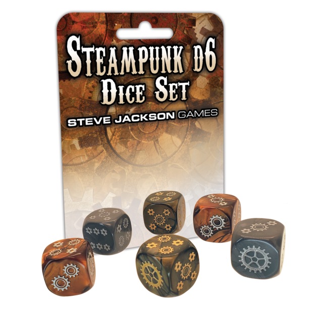 Steve Jackson Games - Steampunk d6 Dice Set