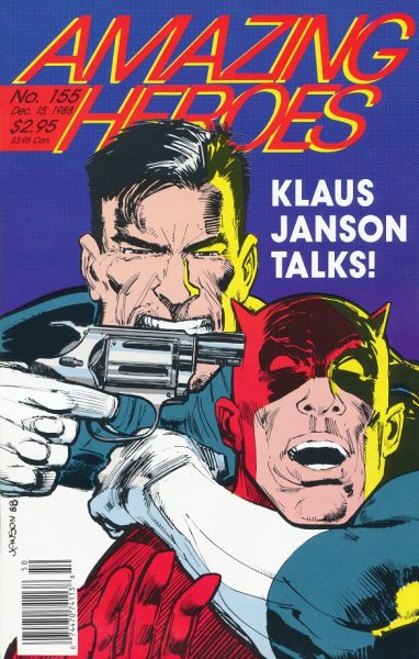 Amazing Heroes 155 True Grit: The Klaus Janson Interview