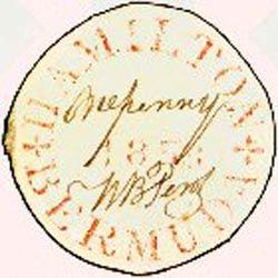 Perot Provisional stamps