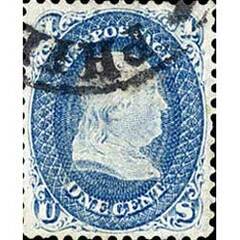 Benjamin Franklin Z-Grill stamp