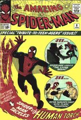 The Amazing Spider Man Vol. 1 8 The Terrible Threat Of The Living Brain!