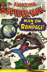 The Amazing Spider Man Vol. 1 32 Man On A Rampage!