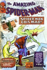 The Amazing Spider Man Vol. 1 24 Spider Man Goes Mad!