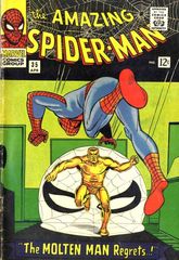 The Amazing Spider Man Vol. 1 35 The Molten Man Regrets...!