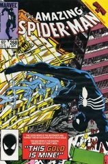 The Amazing Spider Man Vol. 1 268 Secret Wars Ii This Gold Is Mine!