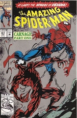 The Amazing Spider Man Vol. 1 361 B Carnage Part 1: Savage Genesis!