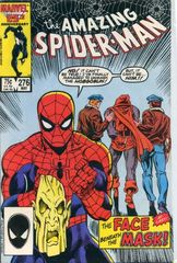 The Amazing Spider Man Vol. 1 276 Unmasked!