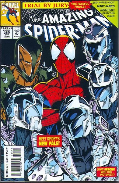 The Amazing Spider Man Vol. 1 385 Rough Justice!