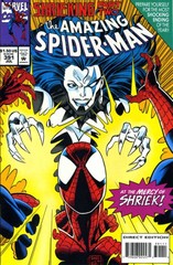 The Amazing Spider Man Vol. 1 391 Shrieking Part Two: The Burning Fuse!