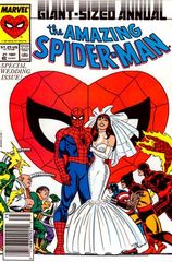 The Amazing Spider Man Vol. 1 Annual 21 A The Wedding