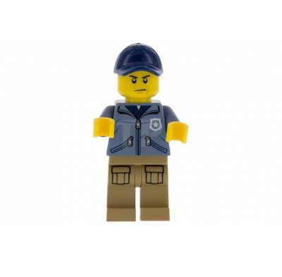 LEGO Mountain Police - Officer Male
