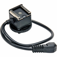 Nisha HTS-12M Hotshoe to Male PC with 12