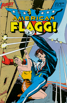 American Flagg! Vol. 1 36 Oklahoma U.K. Pt 2