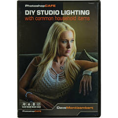 PhotoshopCAFE DVD-ROM: DIY Studio Light with Common Household Items