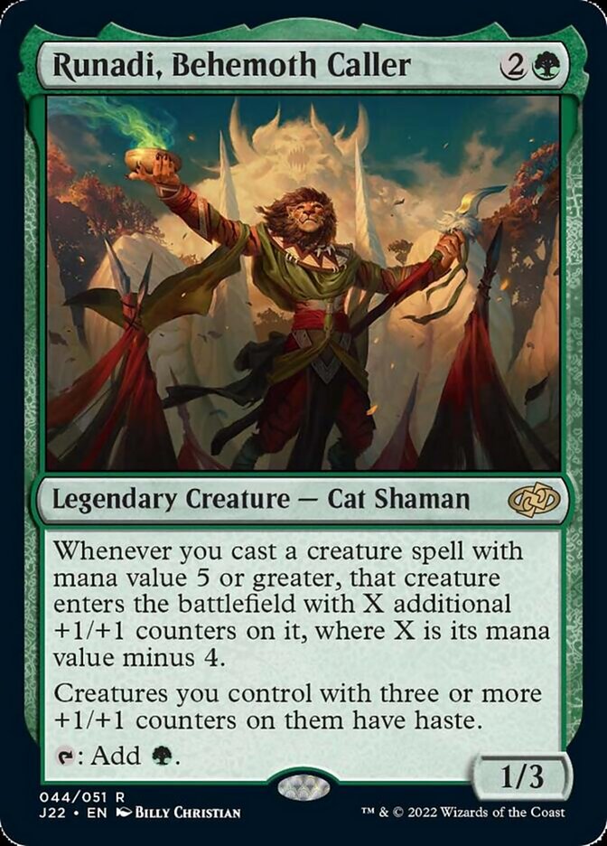 Runadi, Behemoth Caller