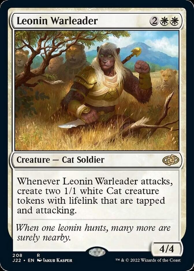 Leonin Warleader