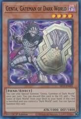 Genta, Gateman of Dark World - SR13-EN002 - Super Rare - 1st Edition