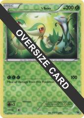 _________'s Snivy - 3D Oversized Black & White Promo Card