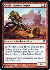 Goblin Archaeologist - Foil