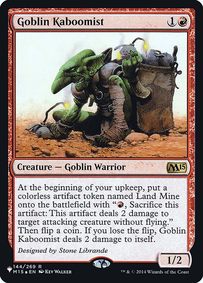 Goblin Kaboomist - Foil