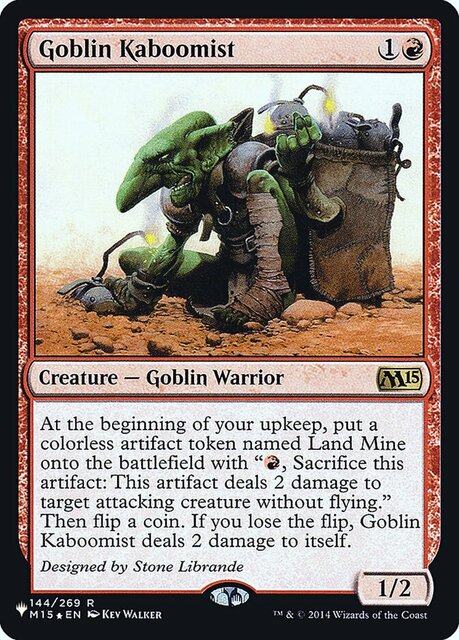 Goblin Kaboomist - Foil