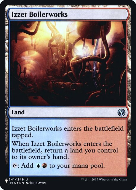 Izzet Boilerworks - Foil