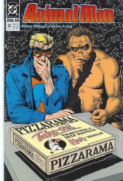 Animal Man 32 Schrodingers Pizza